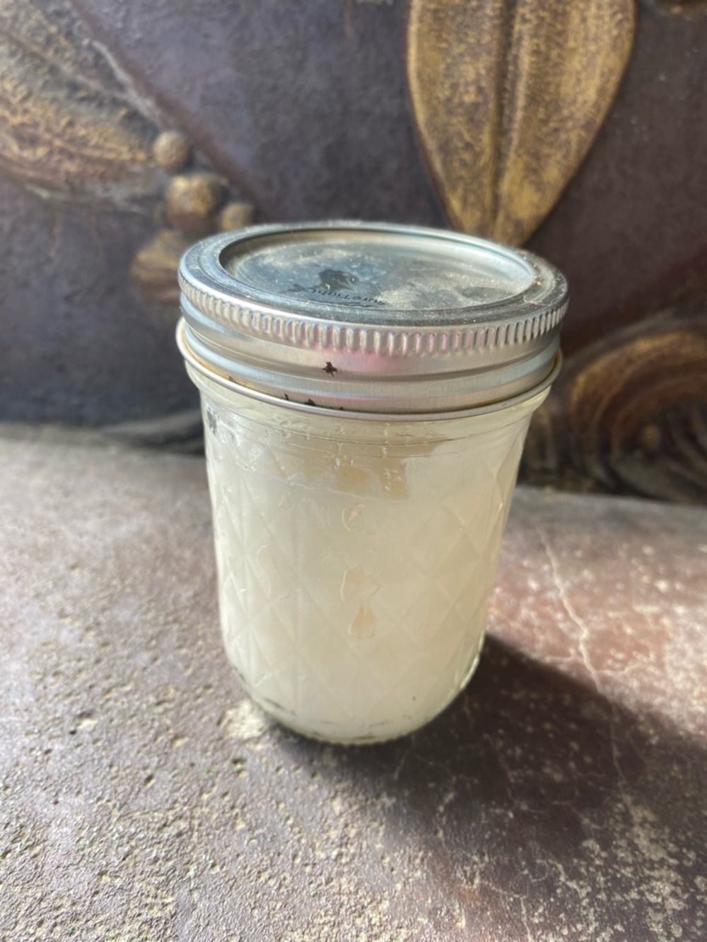 Homemade ACV scalp sugar scrub Scalp detox